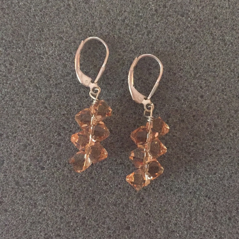 Amber Dangle Earrings